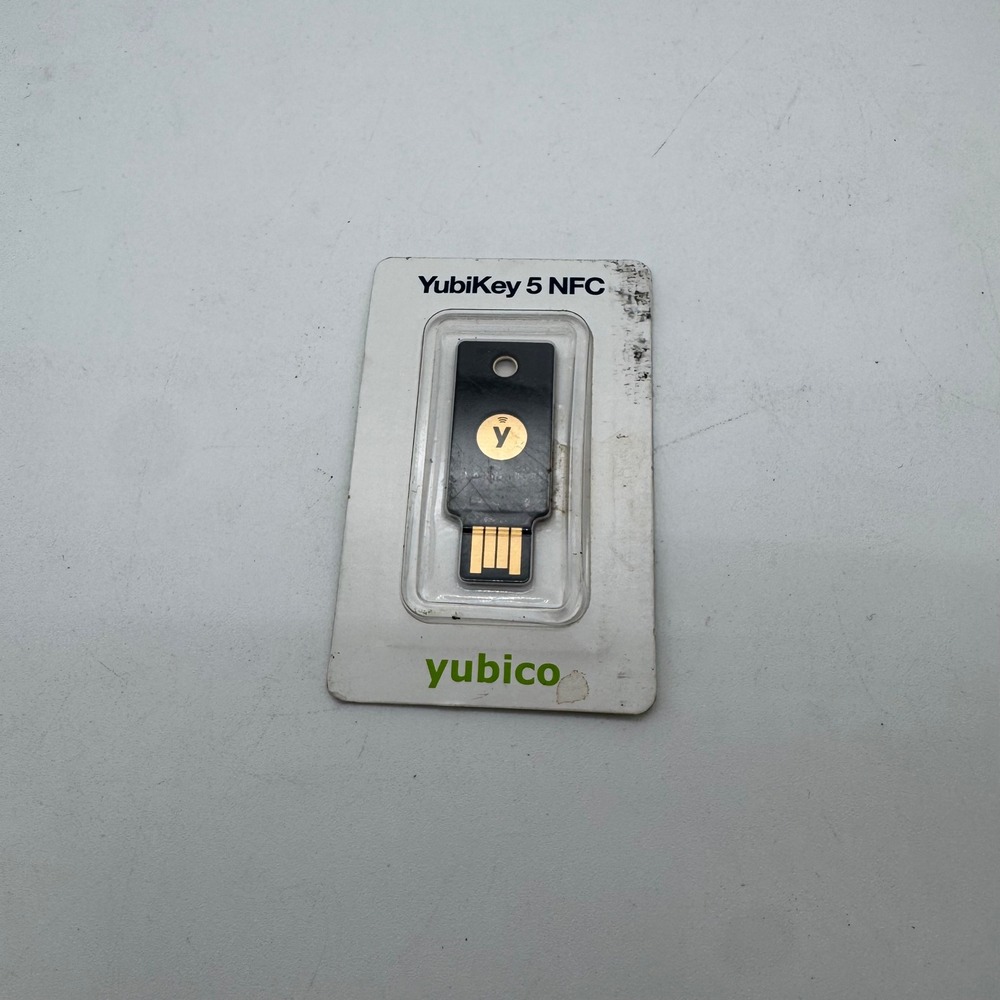 YubiKey 5‎ NFC Security Key Two Factor Authentication FIDO U2F USB-A